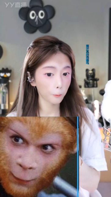 会玩！微凉仿妆孙悟空！