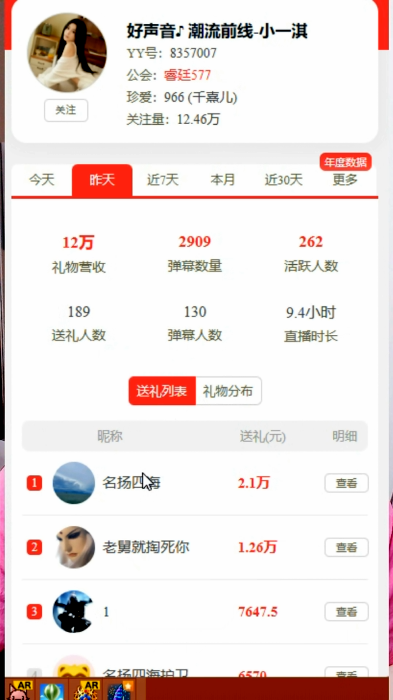 四海哥豪刷，睿廷又崛起一电母