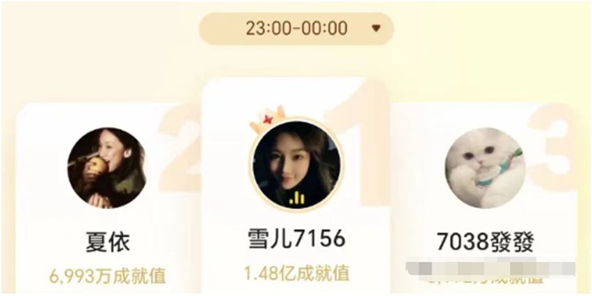 小时榜第一！雪儿真正超级电母