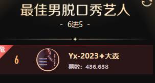 晓夏狙文儿夺冠？男脱现黑马！