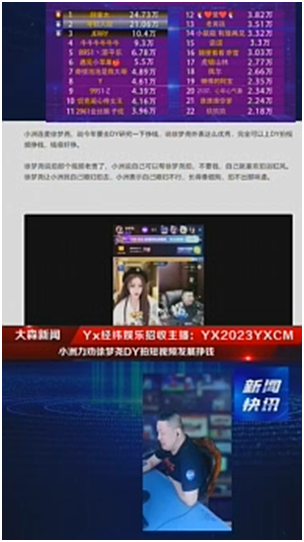 徐梦尧太吸金，一直大哥不断