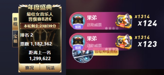 睡美人晋级8强，果哥继续壕刷！