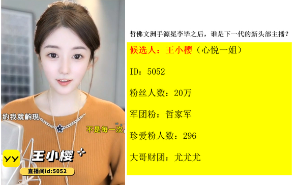 新人换旧人，新十大头部主播出炉