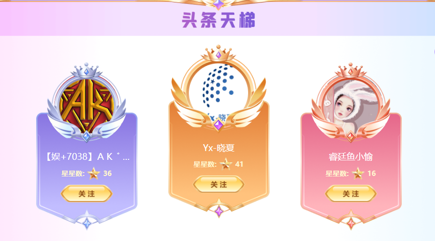 一周夺12枚头条，晓夏41星登天梯、擂主