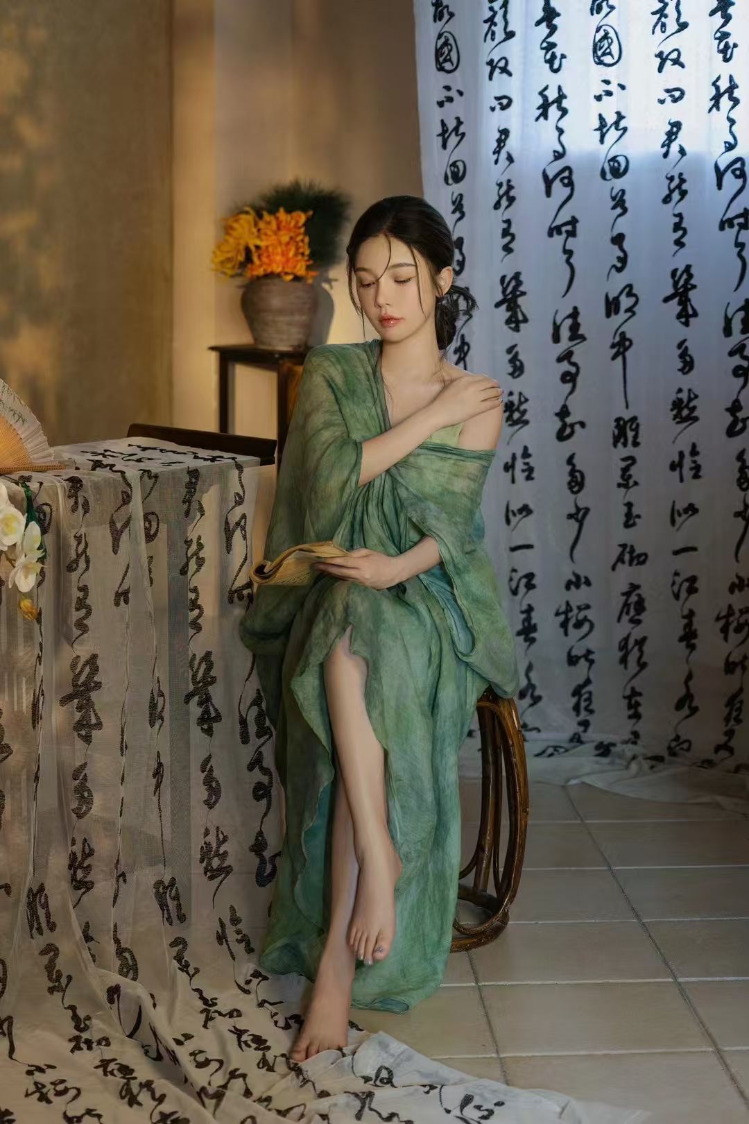 东方宝宝古典写真庆中秋