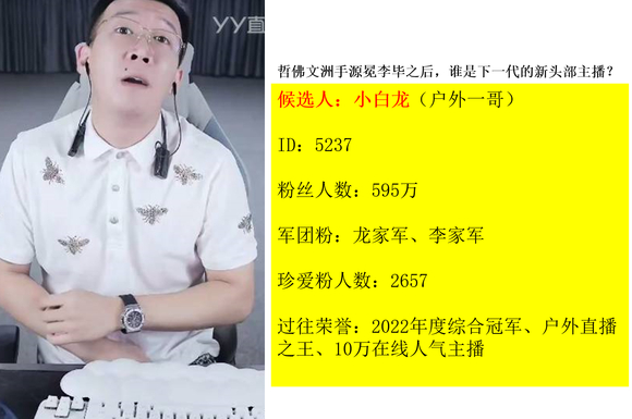 新人换旧人，新十大头部主播出炉