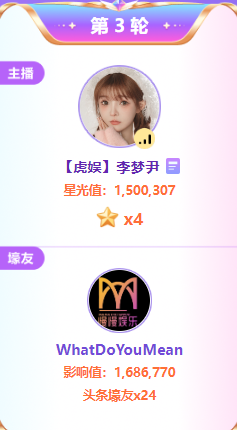 连夺7星！李梦尹参战头条获成绩