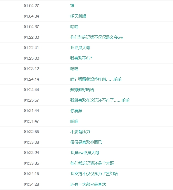 晨哥再度壕刷蓝可，以大哥的身份