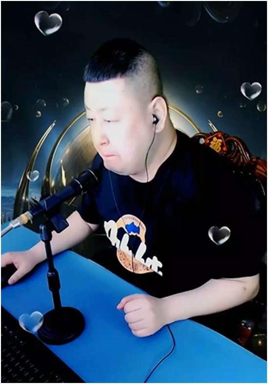 这位电母昨天吃饱了！