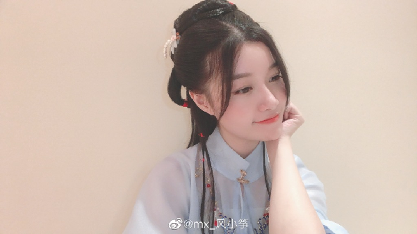 花容月貌！风小筝古装照唯美写真
