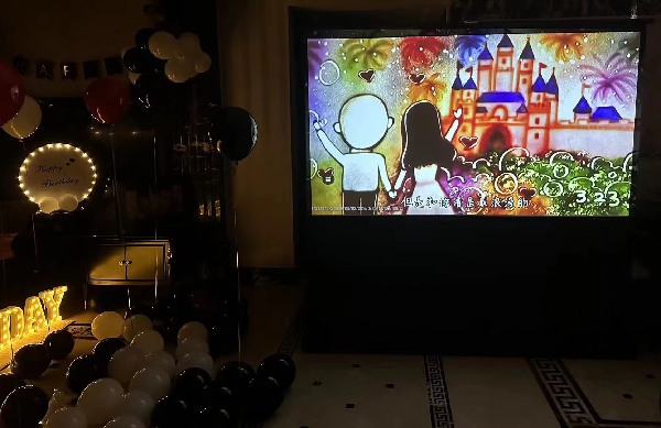 亲自做蛋糕，晓夏为探戈庆生！