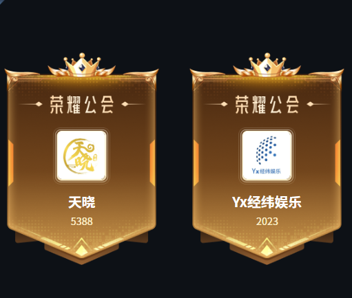 全YY瞩目！四大荣耀公会诞生