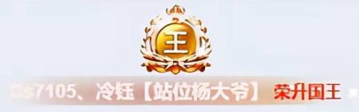 杨大爷收国王，喜极而泣