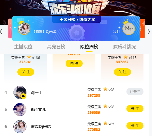 连夺第一！米诺冲击欢乐斗代言人