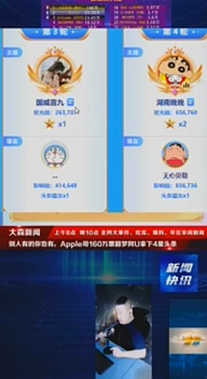 贝乐哥力挺湖南晚晚强势争夺头条