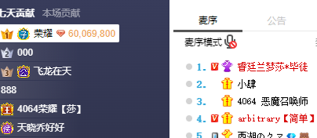 神豪荣耀哥回归豪刷兰梦莎！