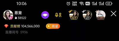 女神恩宠登顶931，总榜突破十万