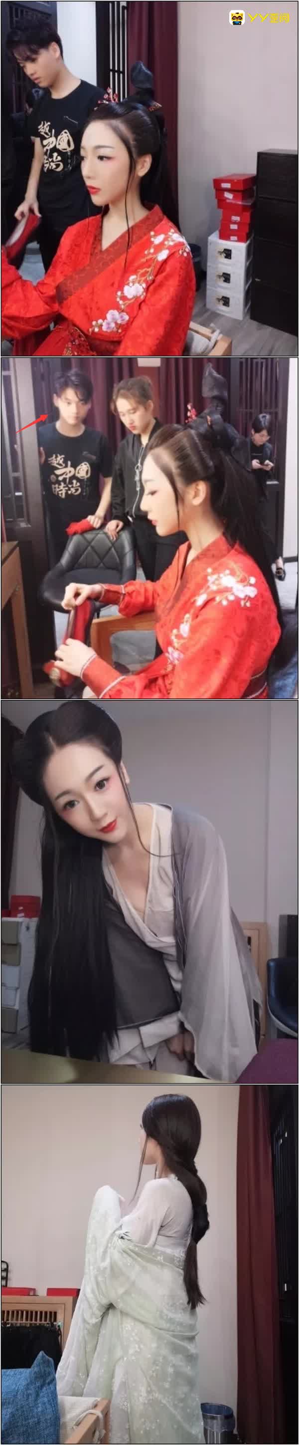 棉花兔拍摄古风写真！小伙看呆
