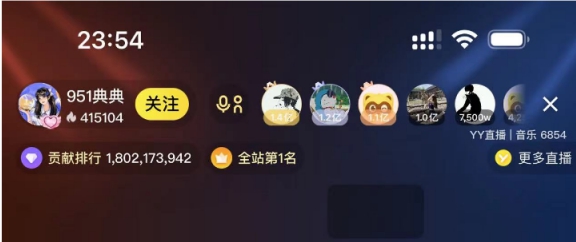 没有上限，双电母火拼小时榜！