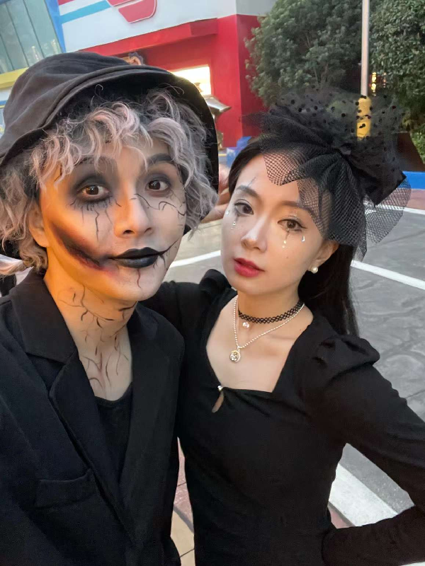 摇摇公主的万圣look，专业妆造！