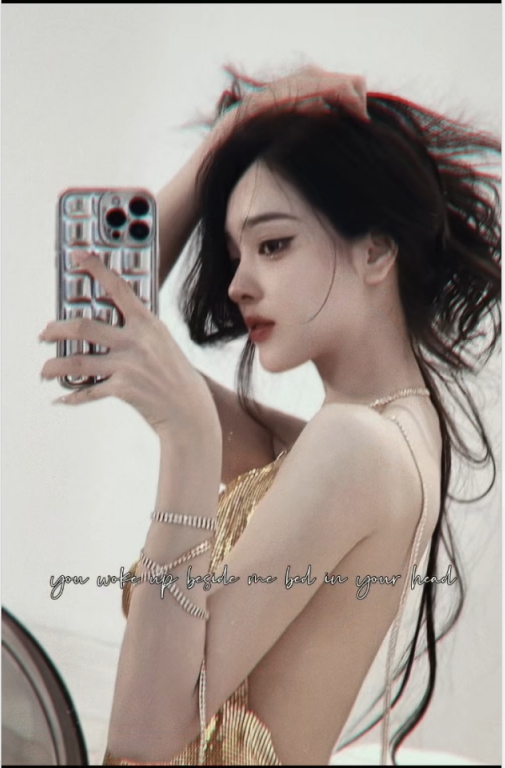 美神降临，媚娘超柔美自拍！