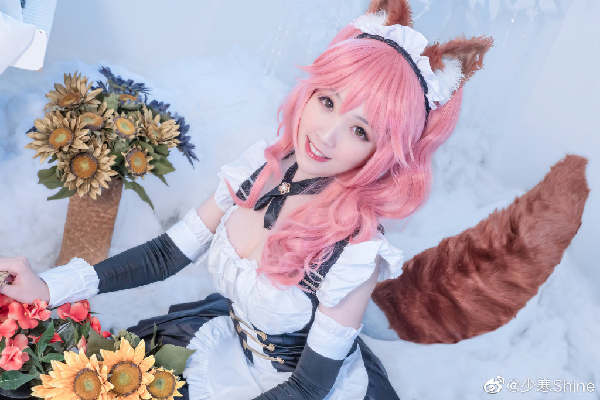 舔屏！少寒cos玉藻前写真合集来袭