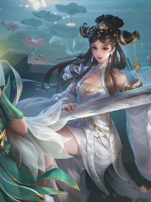 媚娘最新cos，国服大乔绝美妆容