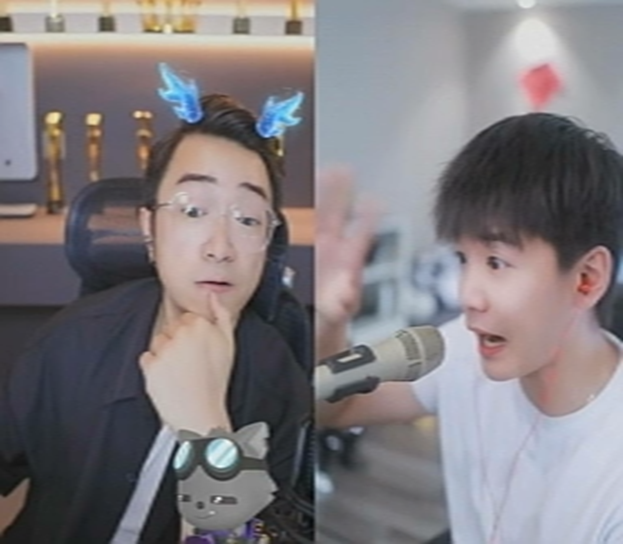 横扫YY，浅蓝直播间挂超多主播观战！