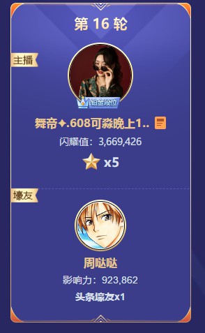 608第一电母可淼头条发力！