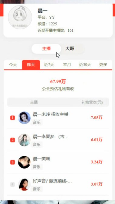 电母们真狠，晨一流水全YY第2