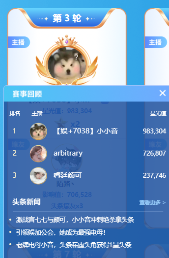 神豪陌路哥出手，小小音大战众电母夺头条