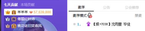 沈雨萱回归，羊总壕刷爆四个帝王