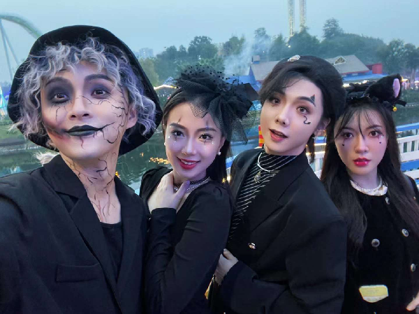 摇摇公主的万圣look，专业妆造！