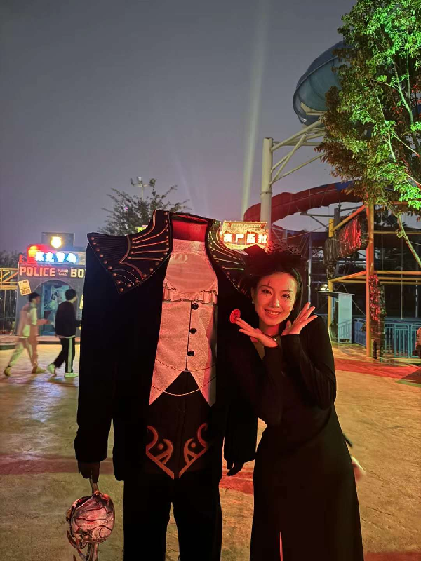 摇摇公主的万圣look，专业妆造！