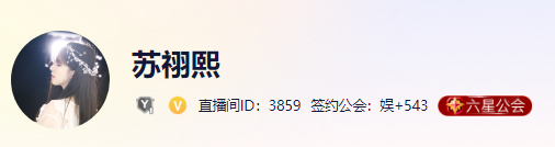 外站电母苏祤熙，强势入驻YY！