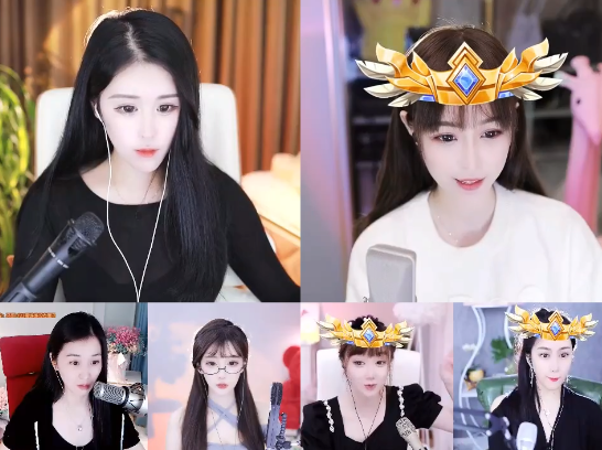 6大电母激战，夏玲美等成功吃鸡